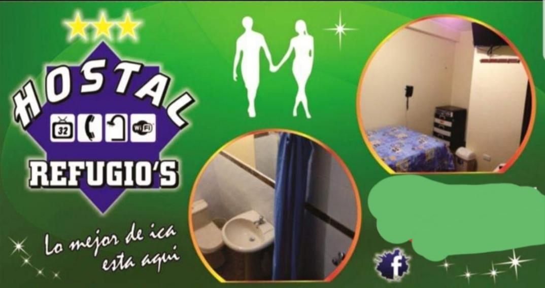 Hostal Refugio'S Іка Екстер'єр фото